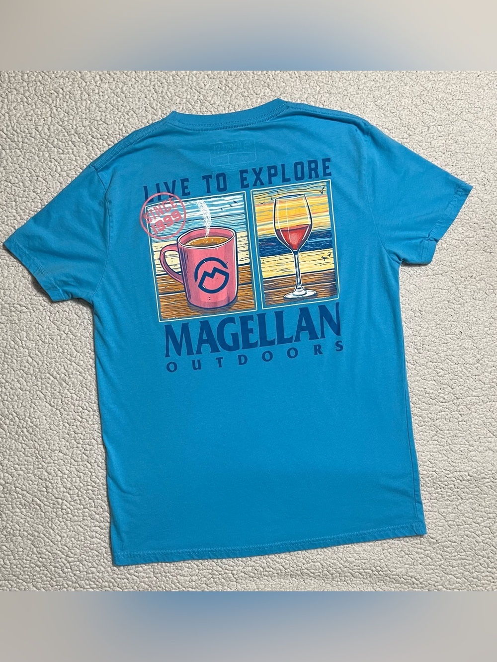 Magellan Outdoors "Live to Explore" Graphic Tee - Picture 6 of 6